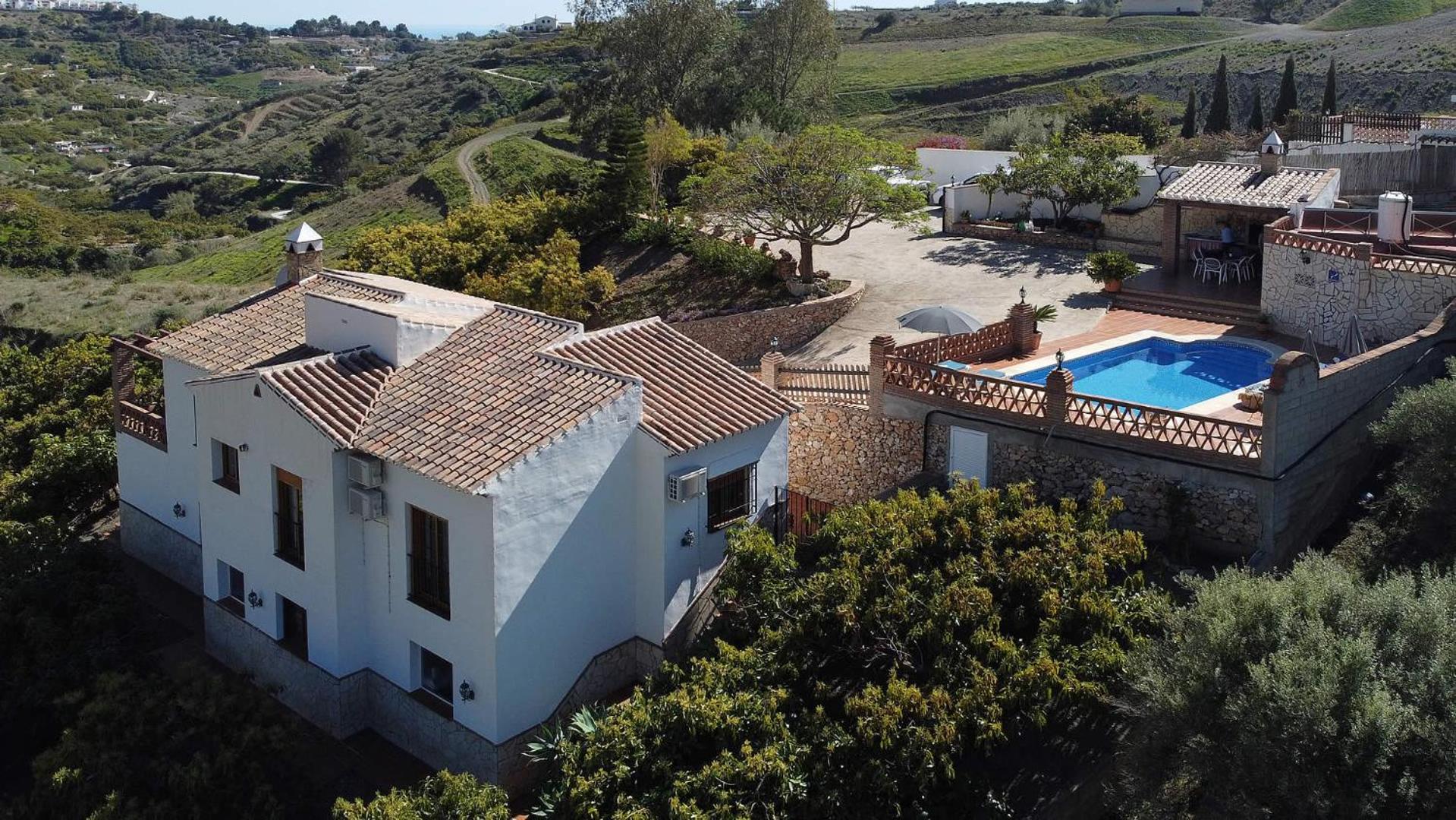 Villa Francisco Frigiliana Esterno foto
