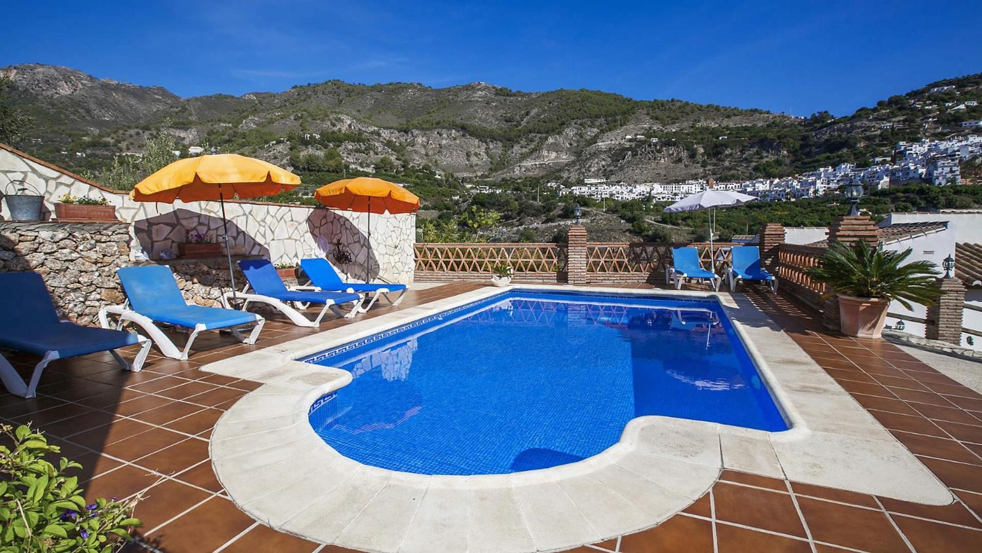 Villa Francisco Frigiliana Esterno foto